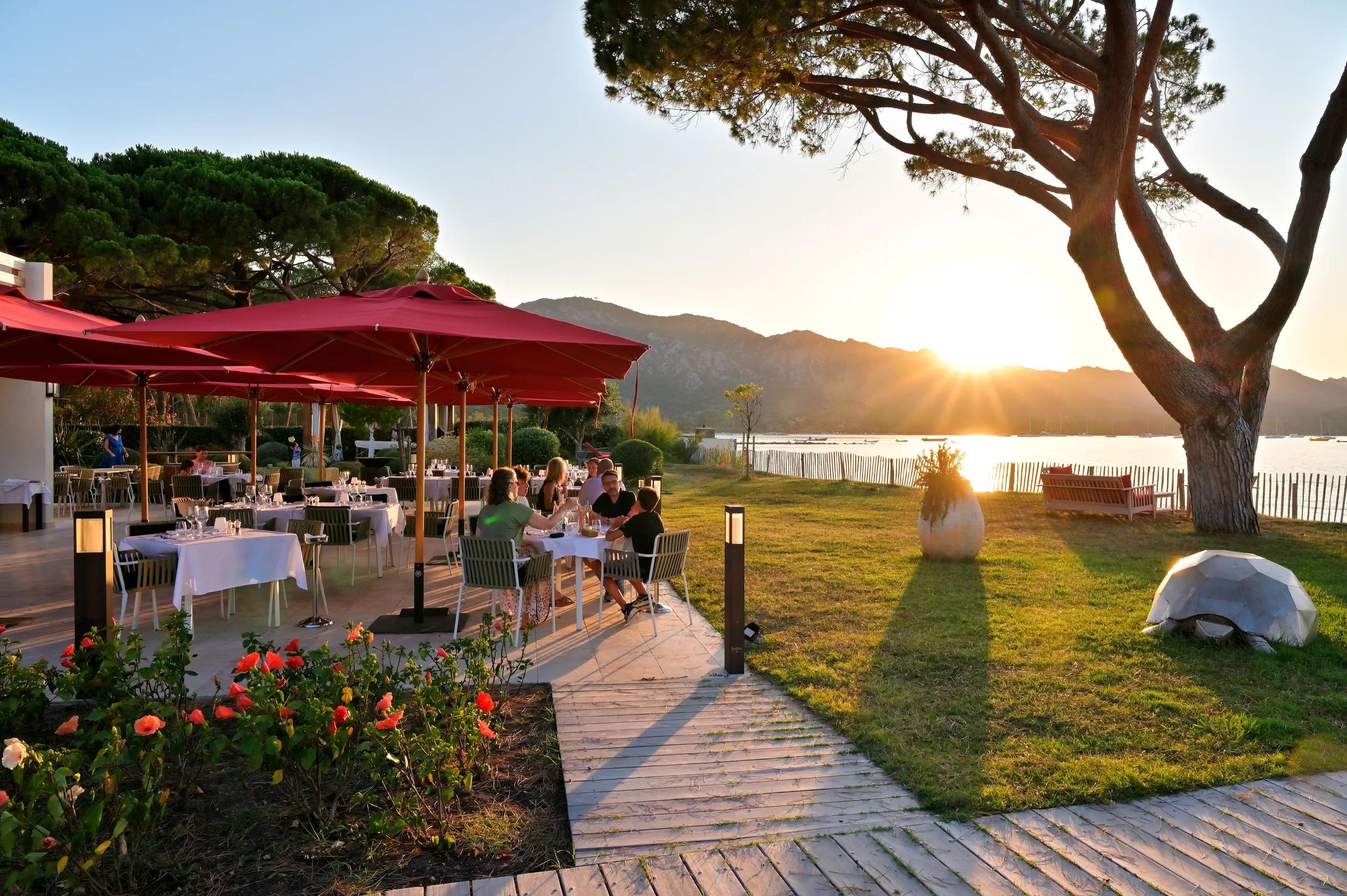 restaurant gastronomique avec terrasse à Saint-Florent